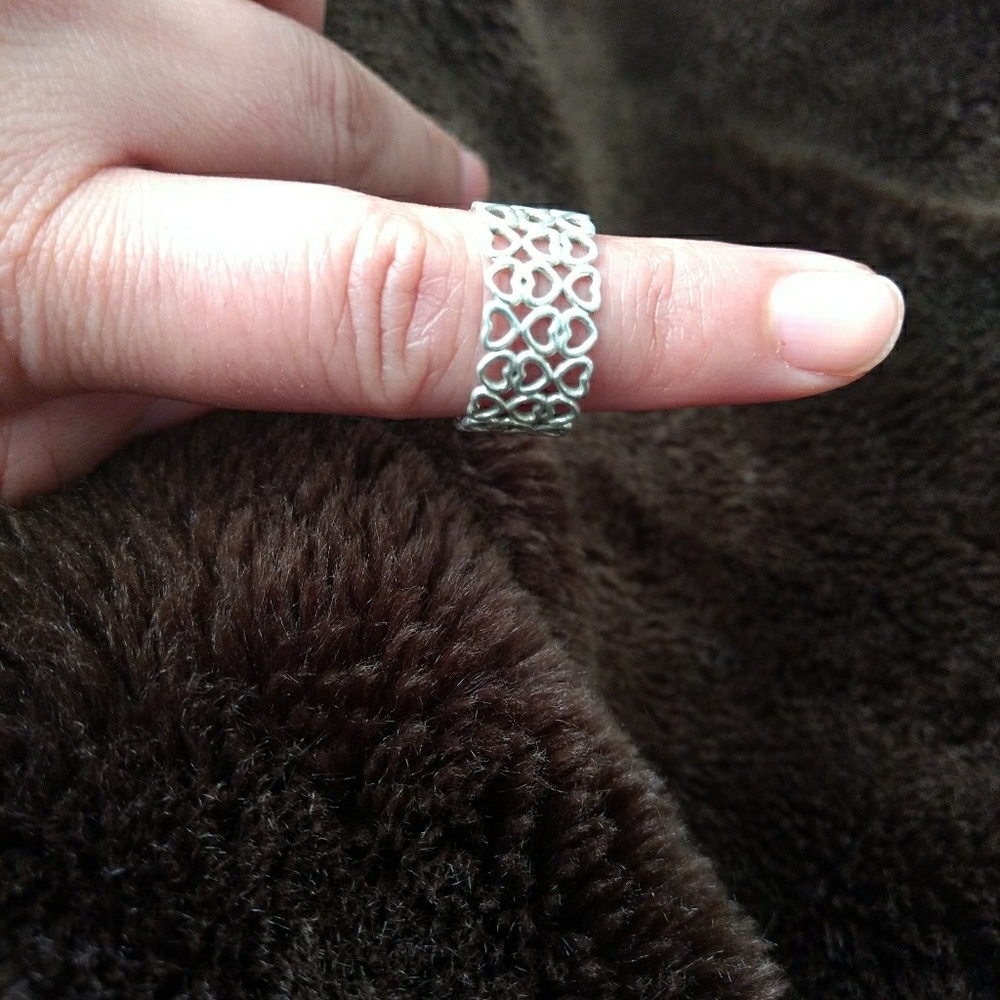 Tiffany crown of hearts ring